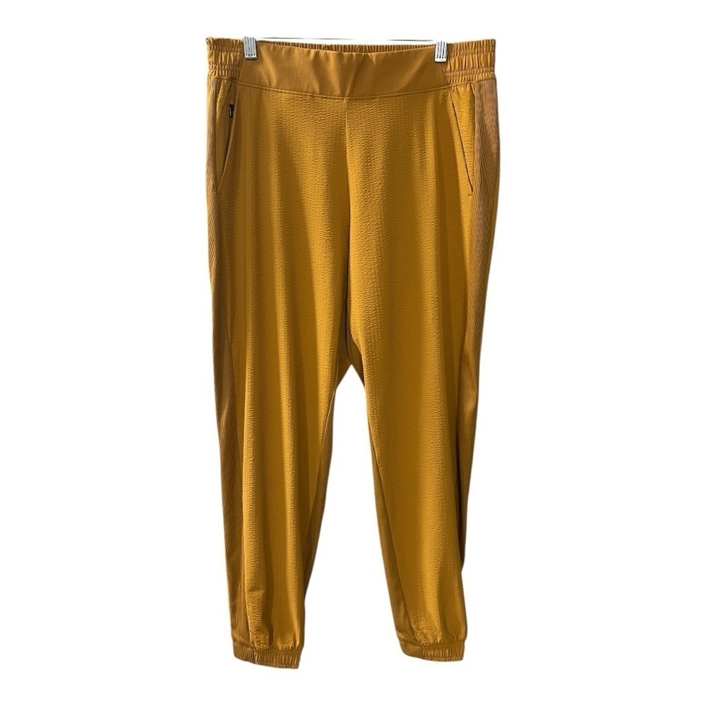 ATHLETA Brooklyn Joggers Women’s  NWOT Size 10 Gold